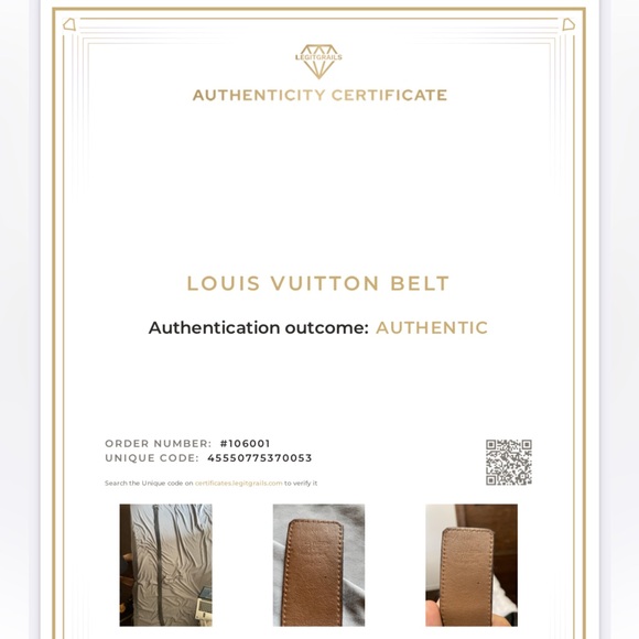 Louis Vuitton Monogram Belt - Black - Picture 12 of 12